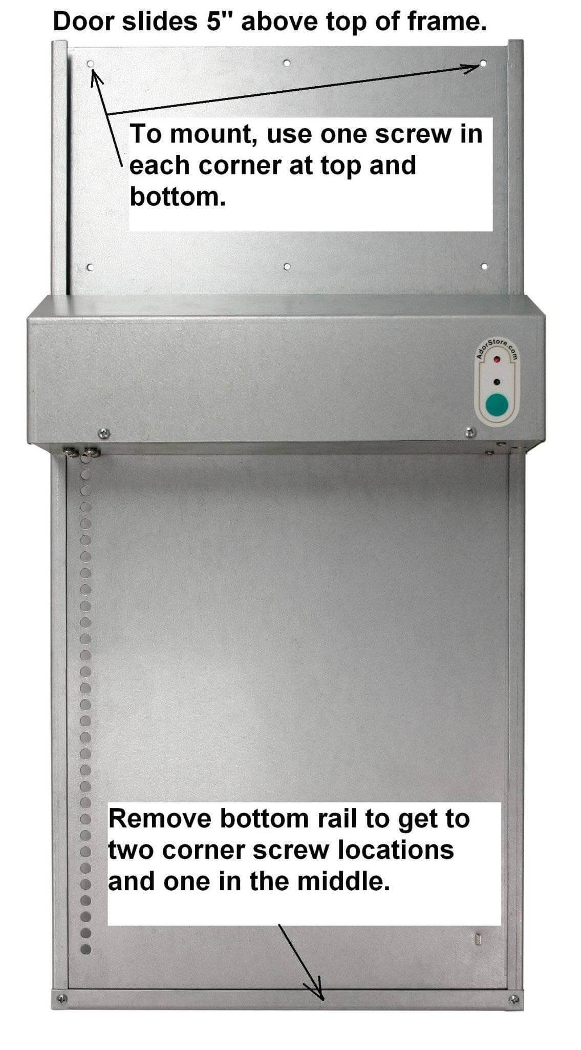 ADOR1 Automatic Chicken Coop Door - Grove Test