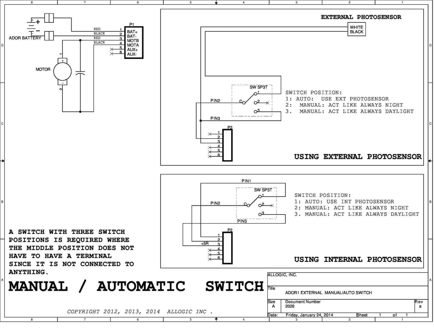 Automatic Chicken Coop Door - ADOR1-automatic chicken coop door PCB2