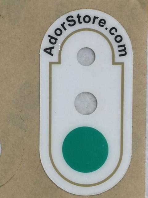 Replacement Sticker for ADOR front panel.